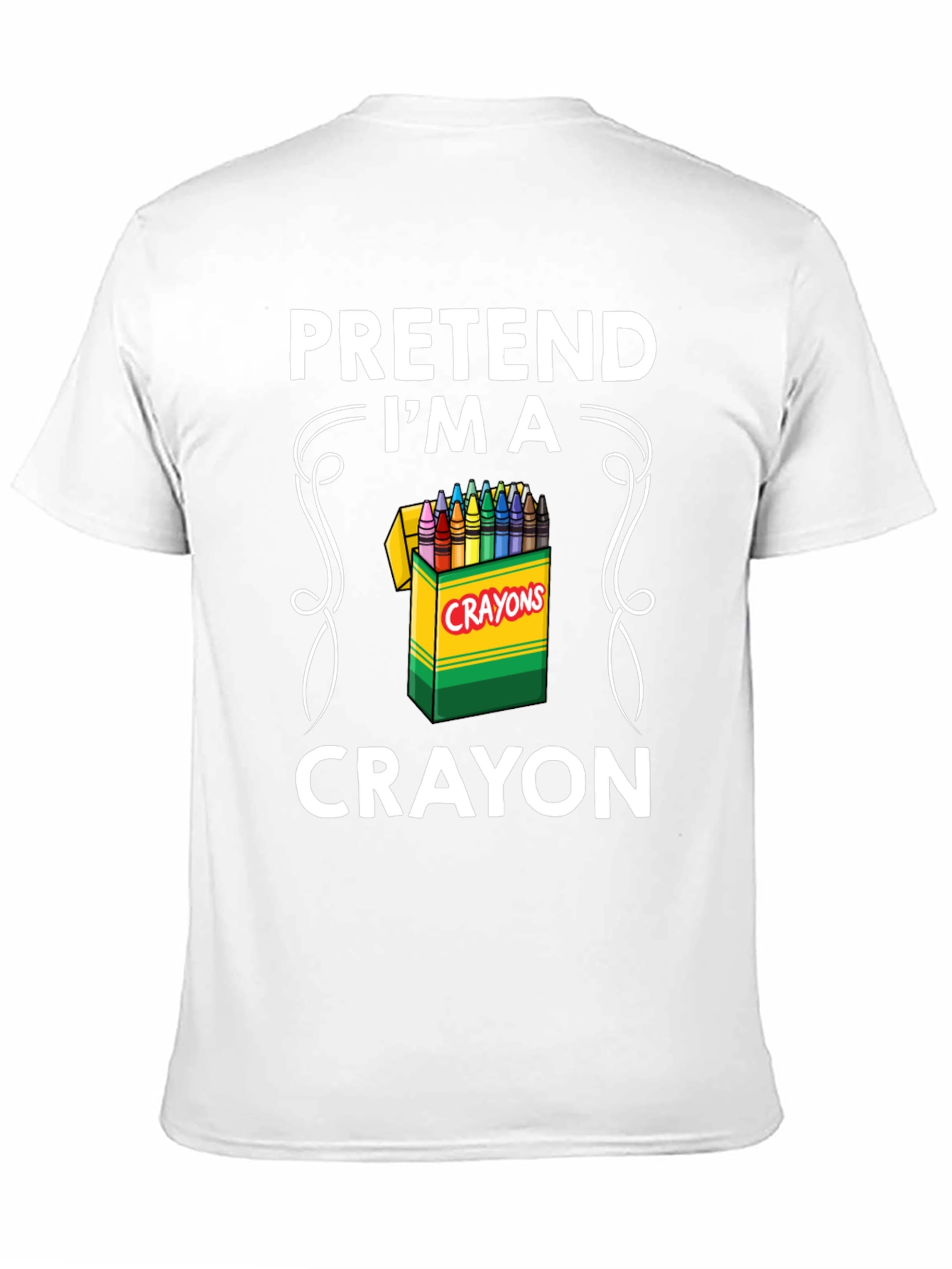 Pretend Im a Crayon T-Shirt - Funny Costume Tee