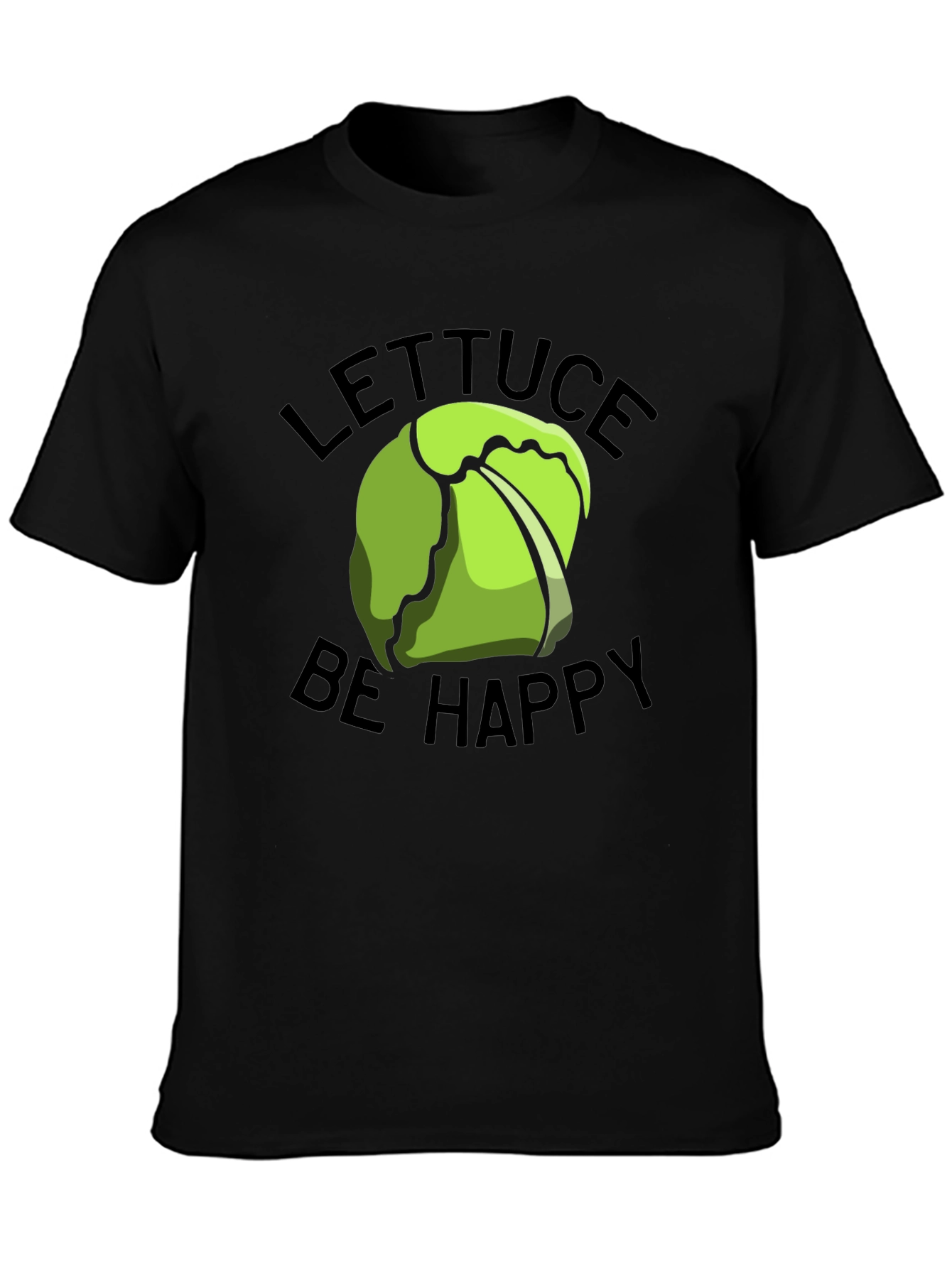 Lettuce Be Happy Graphic T-Shirt