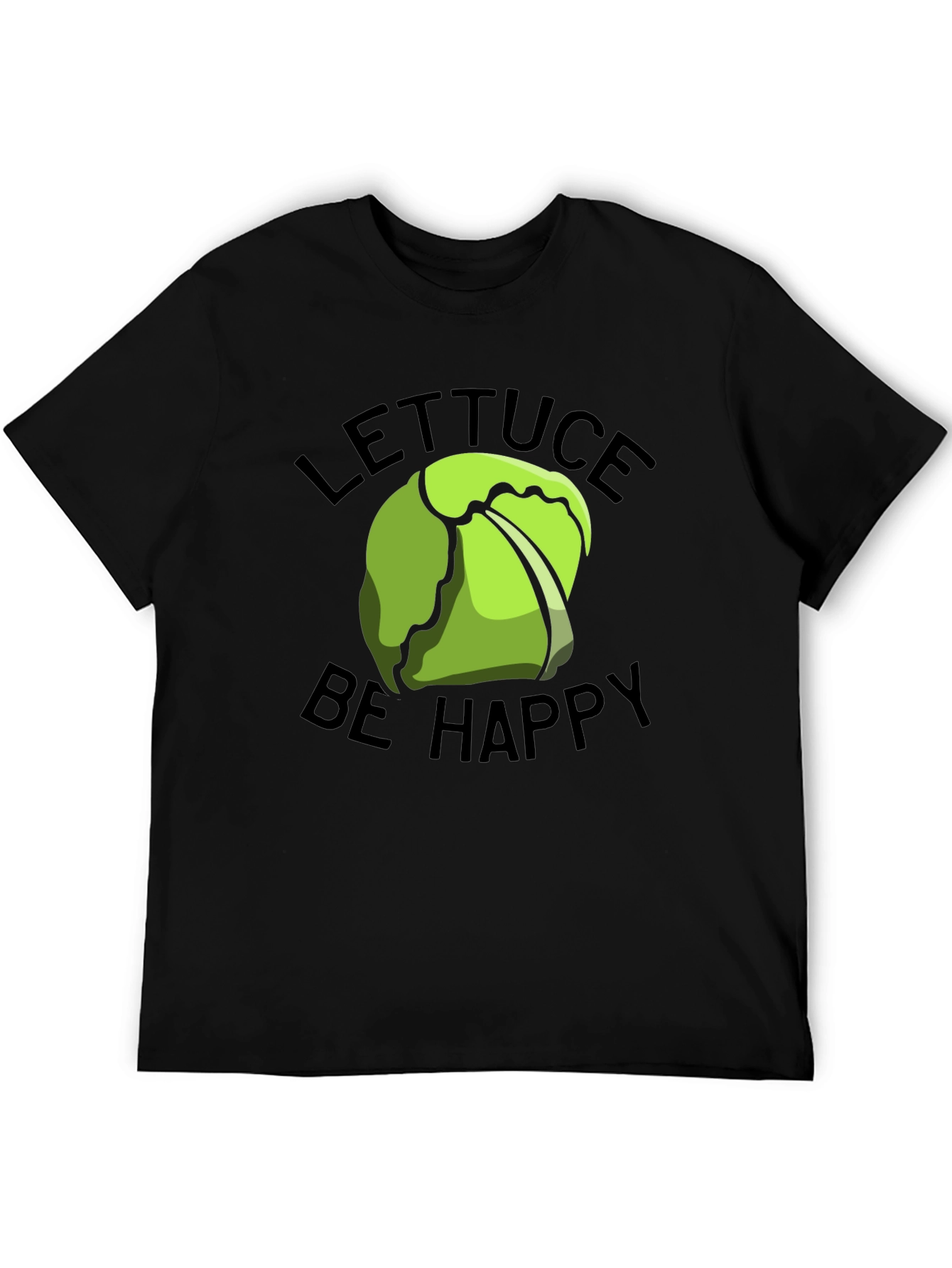 Lettuce Be Happy Graphic T-Shirt