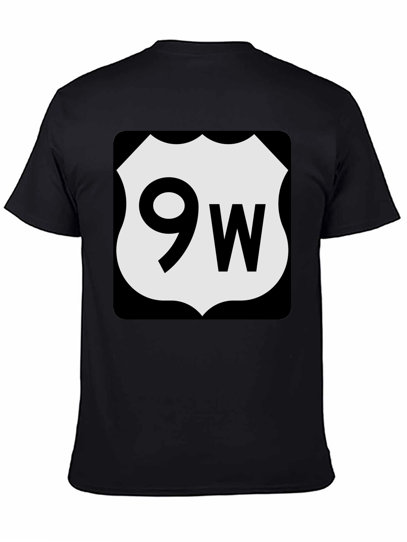 Route 9W T-Shirt - Classic Road Trip Style