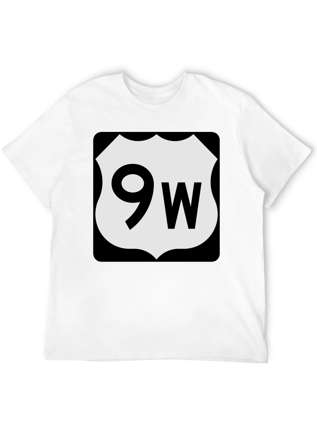Route 9W T-Shirt - Classic Road Trip Style