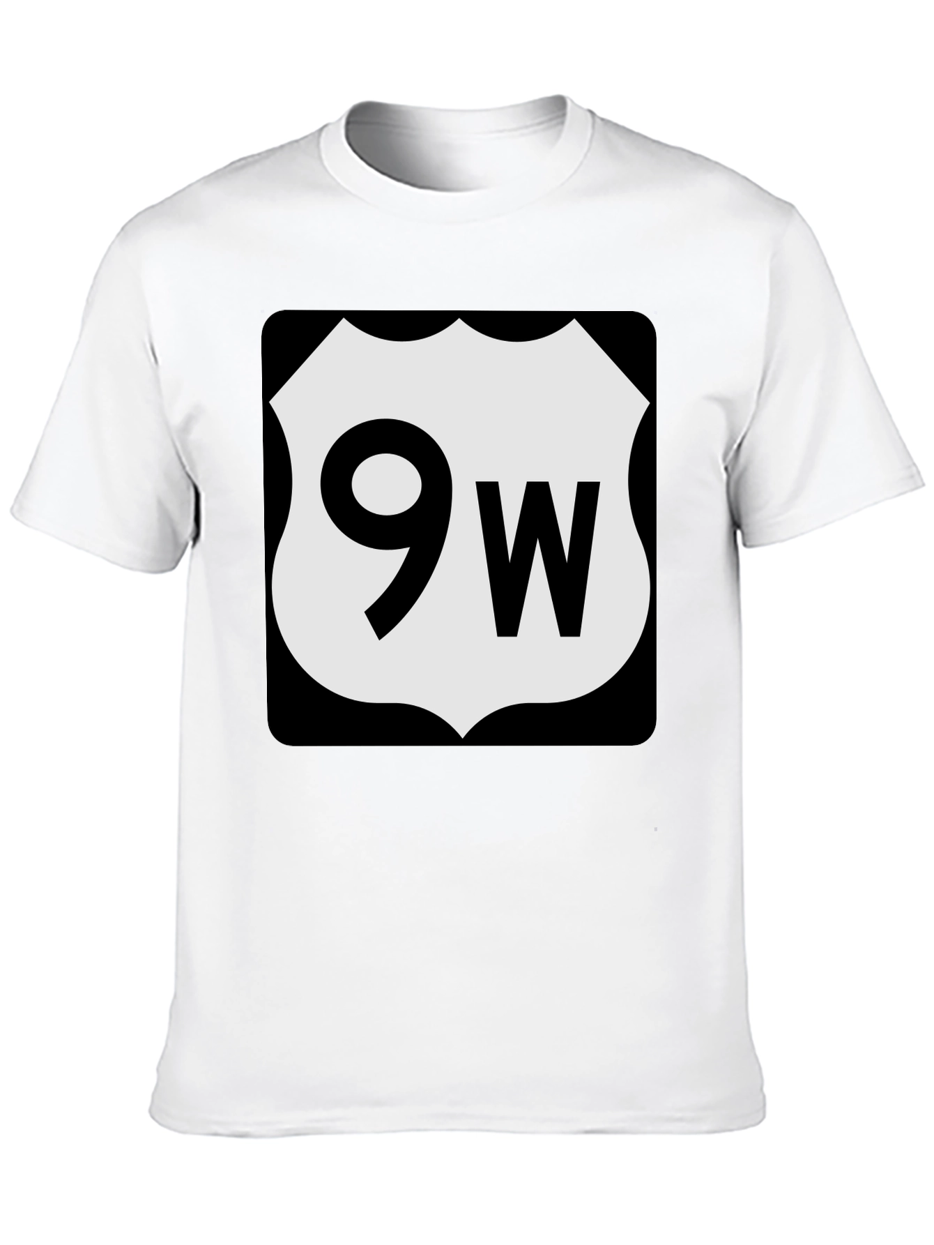 Route 9W T-Shirt - Classic Road Trip Style
