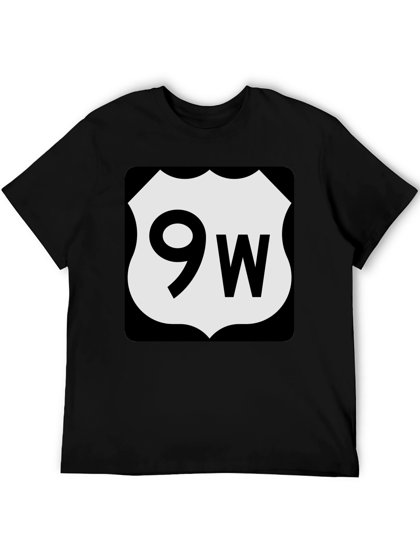 Route 9W T-Shirt - Classic Road Trip Style