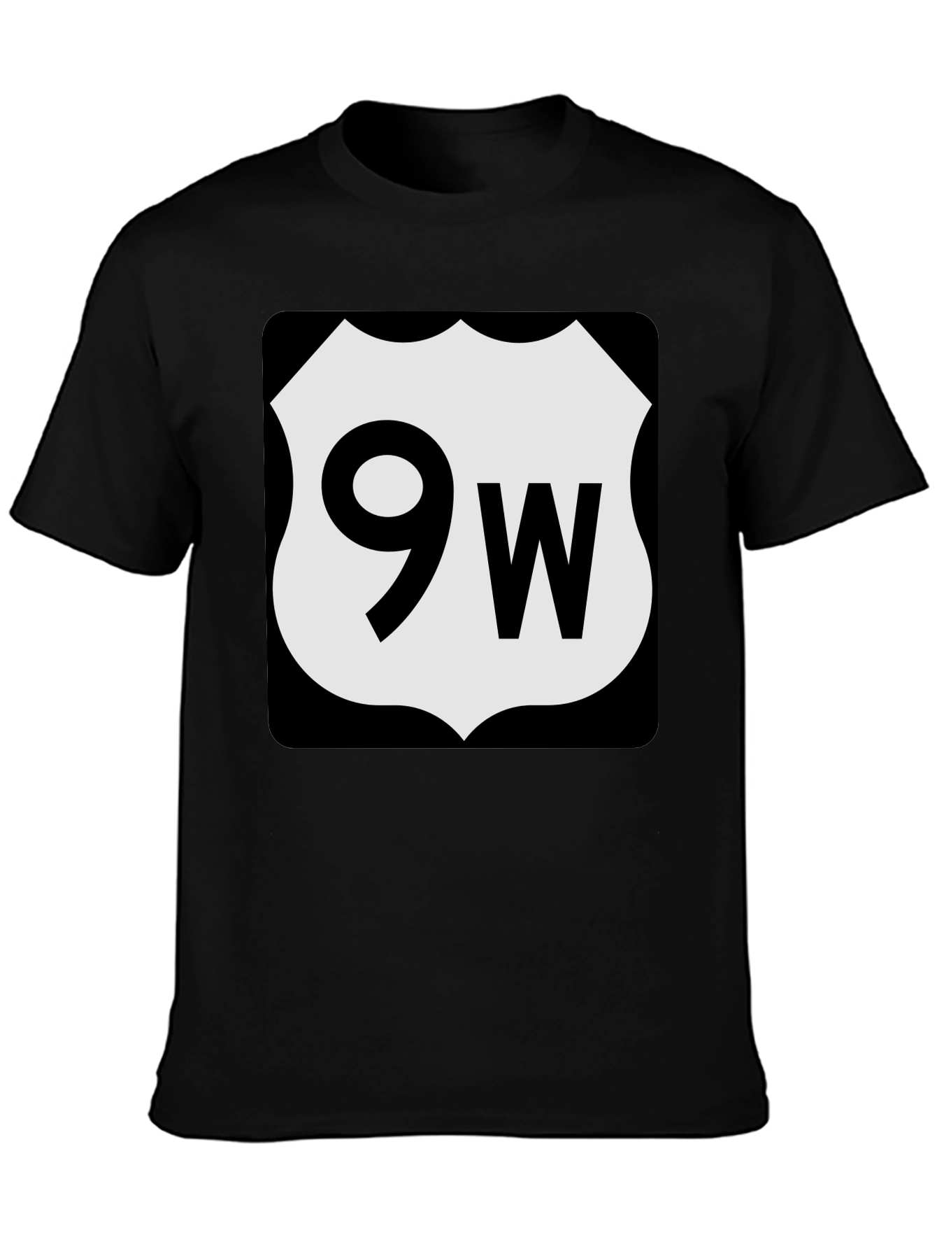 Route 9W T-Shirt - Classic Road Trip Style