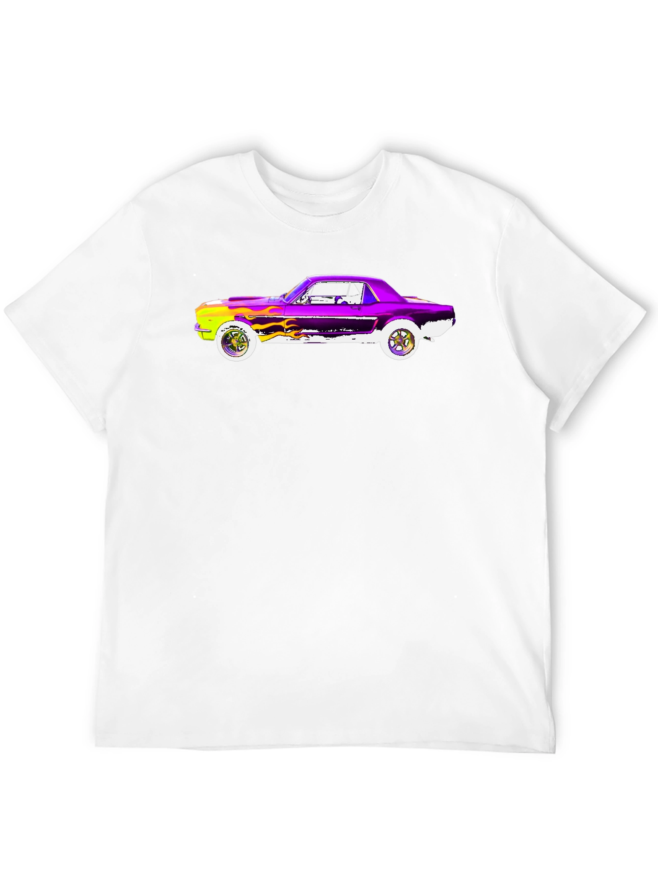 Retro Muscle Car Graphic T-Shirt