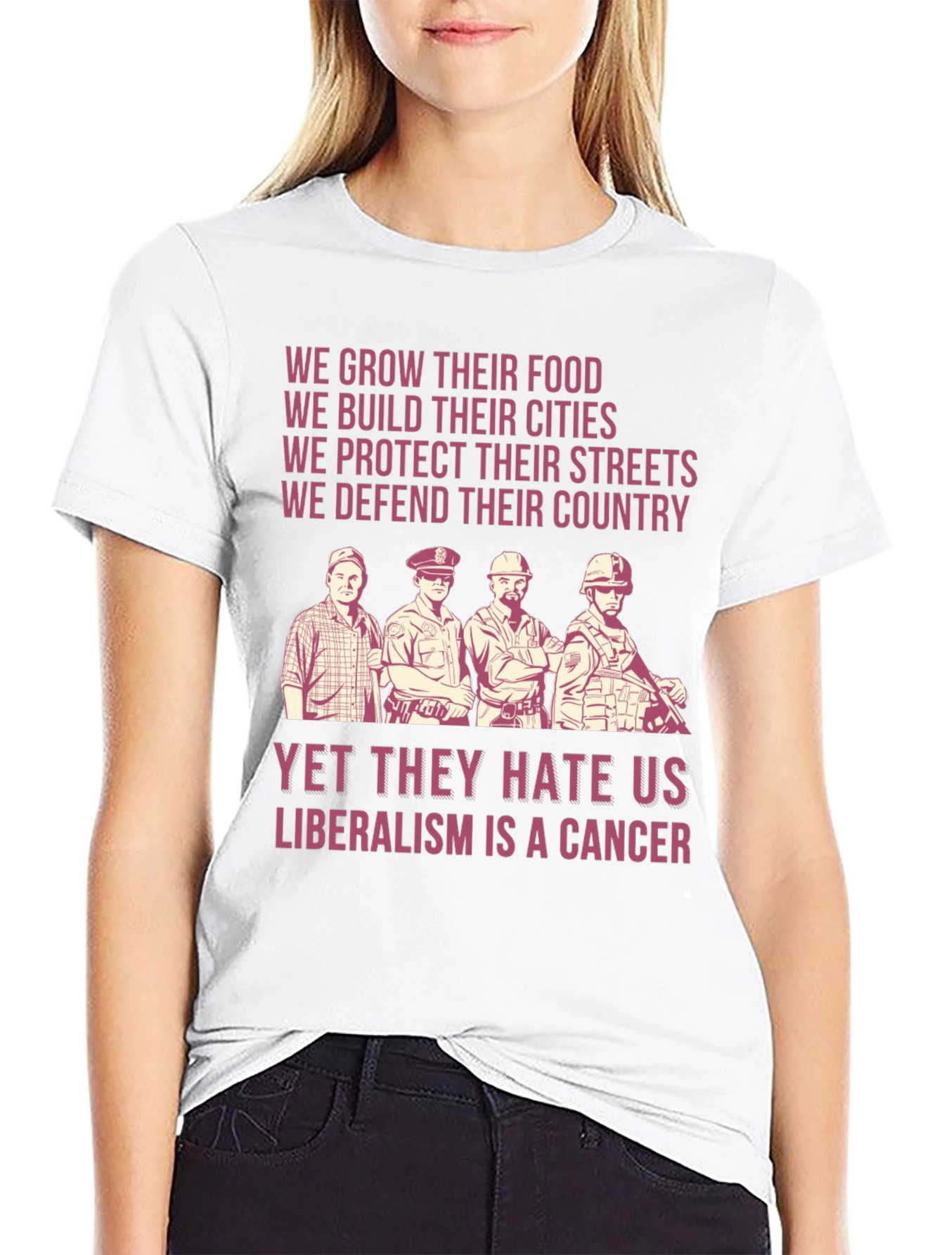 We Grow Their Food Graphic T-Shirt