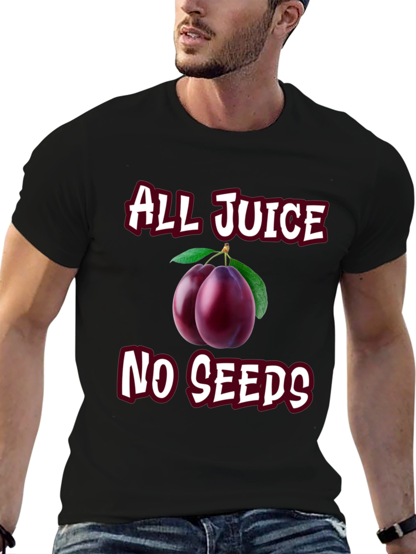 All Juice No Seeds Graphic T-Shirt