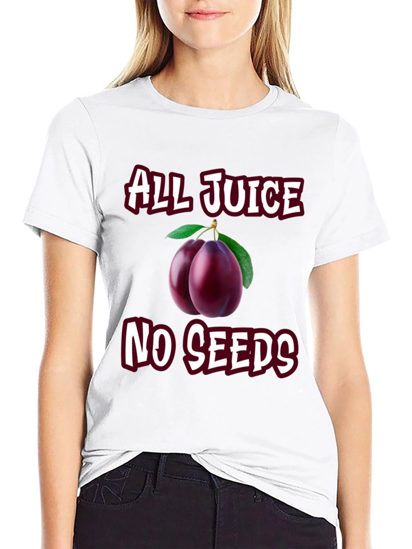 All Juice No Seeds Graphic T-Shirt