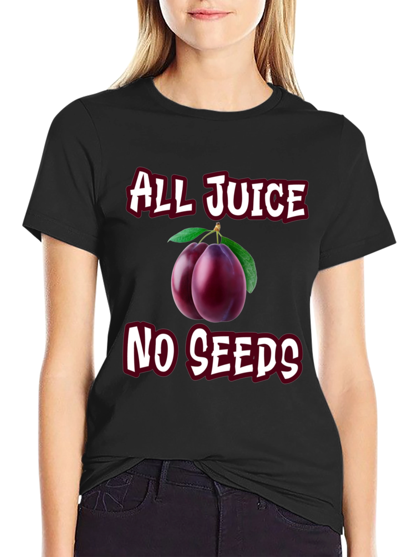 All Juice No Seeds Graphic T-Shirt