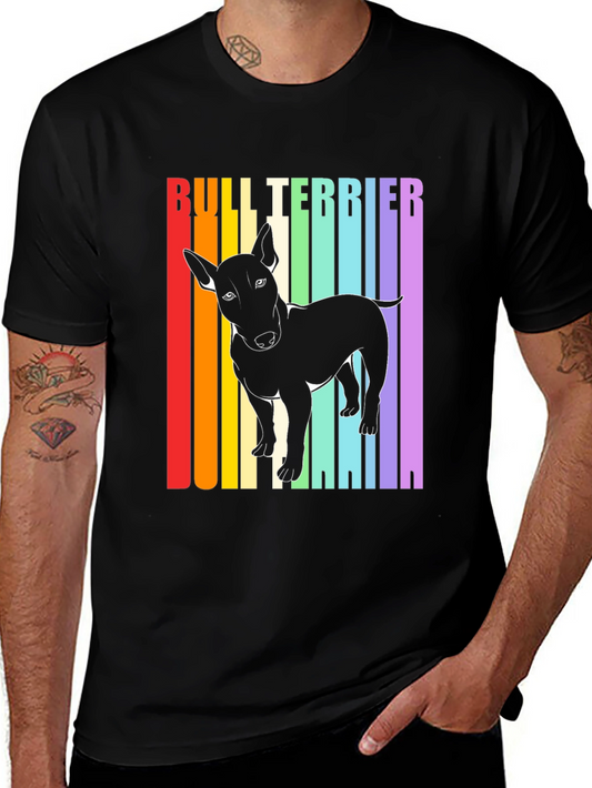 Bull Terrier Rainbow T-Shirt