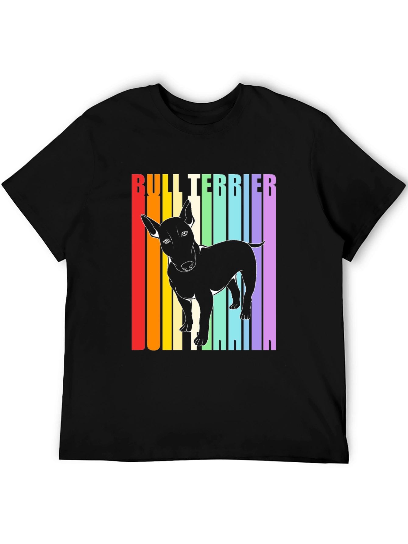 Bull Terrier Rainbow T-Shirt