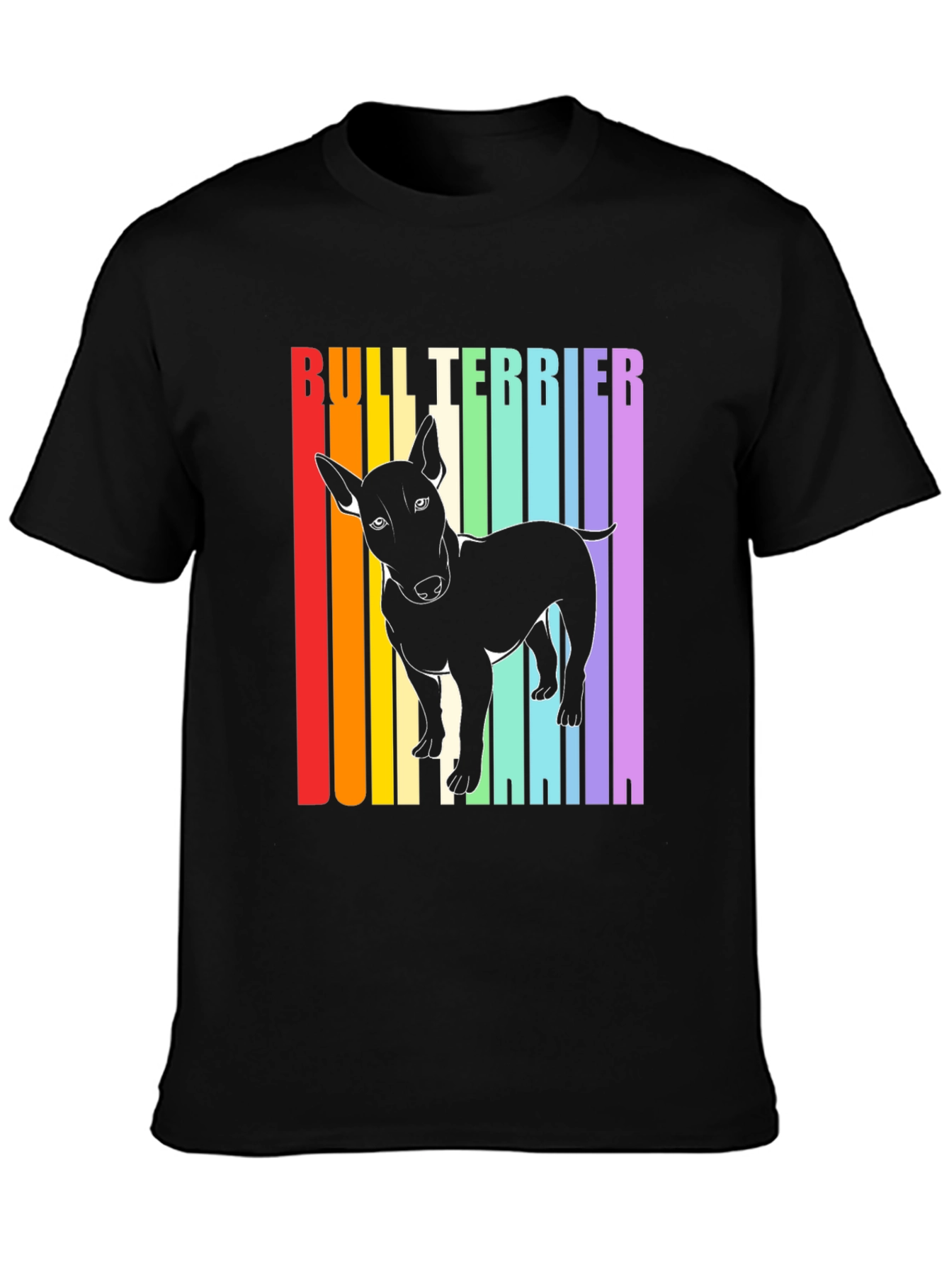 Bull Terrier Rainbow T-Shirt