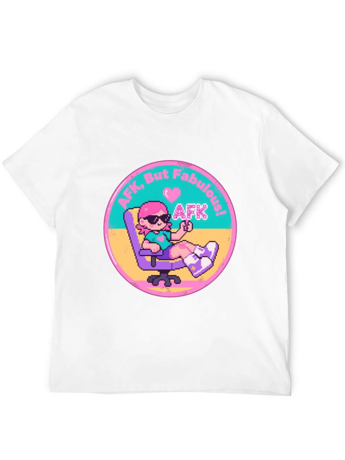 AFK But Fabulous Graphic Tee