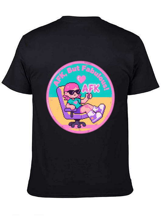 AFK But Fabulous Graphic Tee