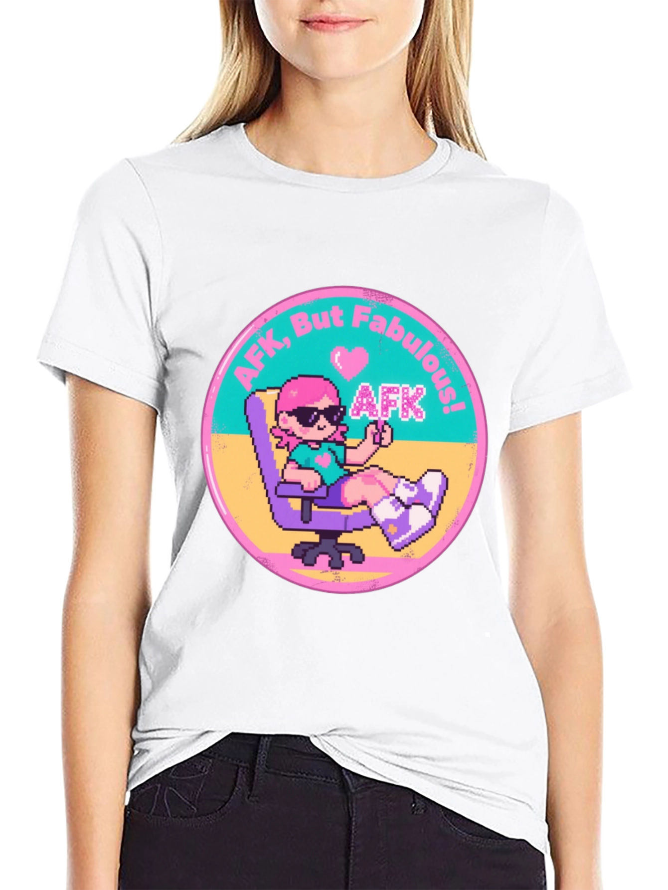 AFK But Fabulous Graphic Tee
