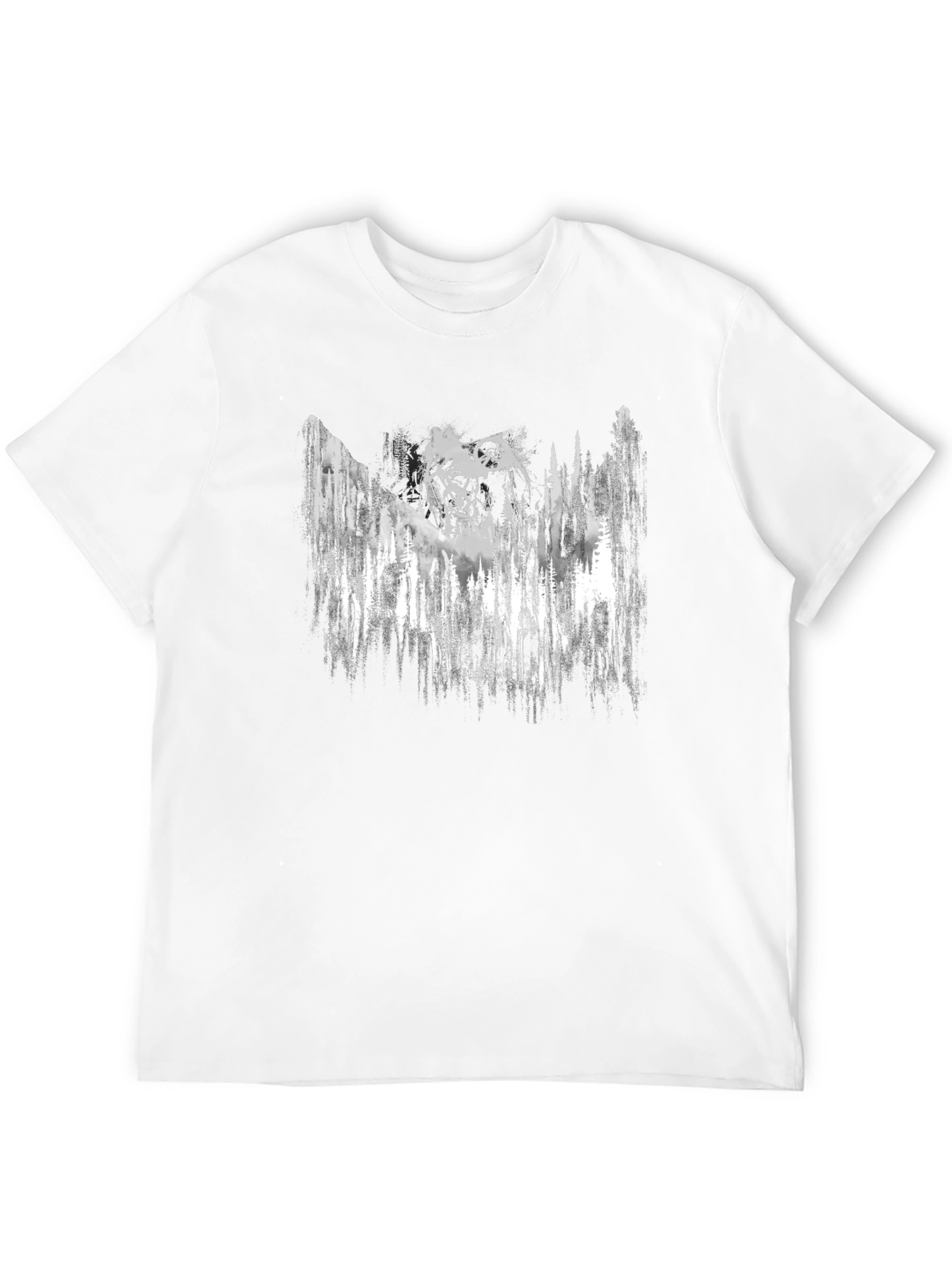 Mountain Biking Graphic Tee - Black