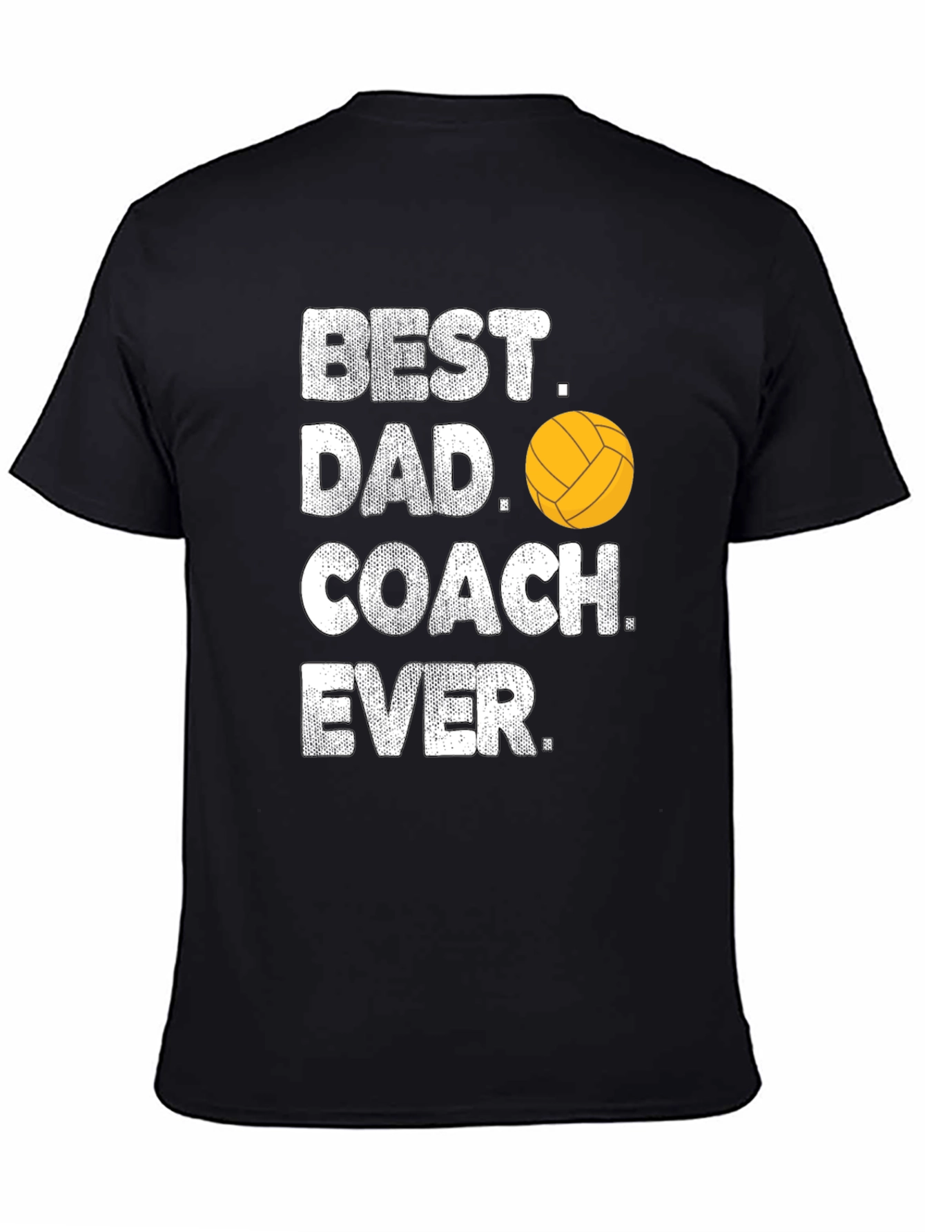 Best Dad Coach Ever T-Shirt Volleyball Gift