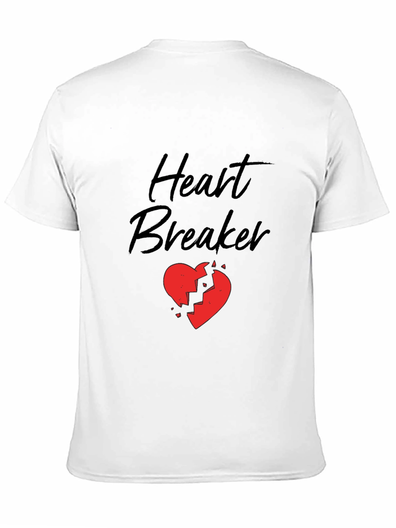 Heart Breaker Graphic Tee - Black