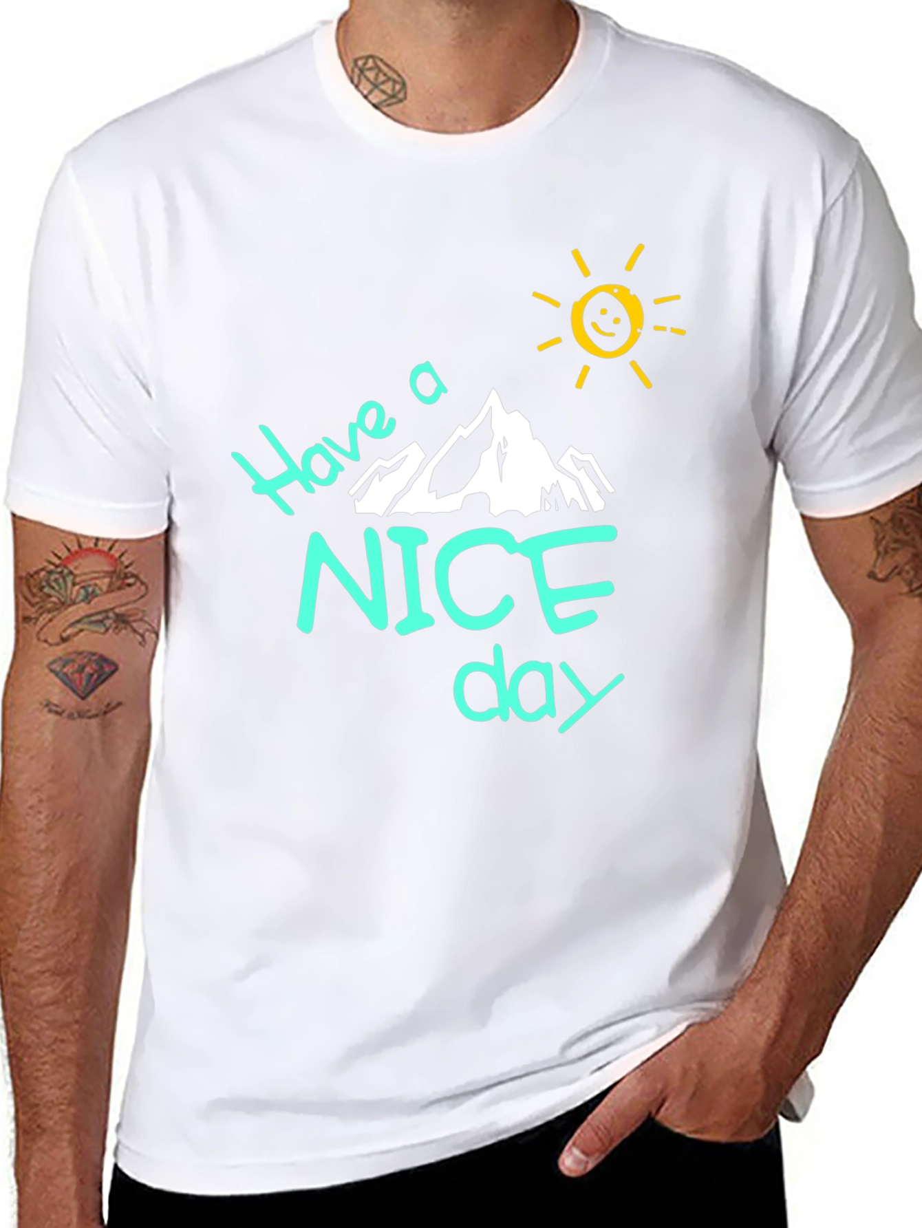 Have A Nice Day Graphic T-Shirt