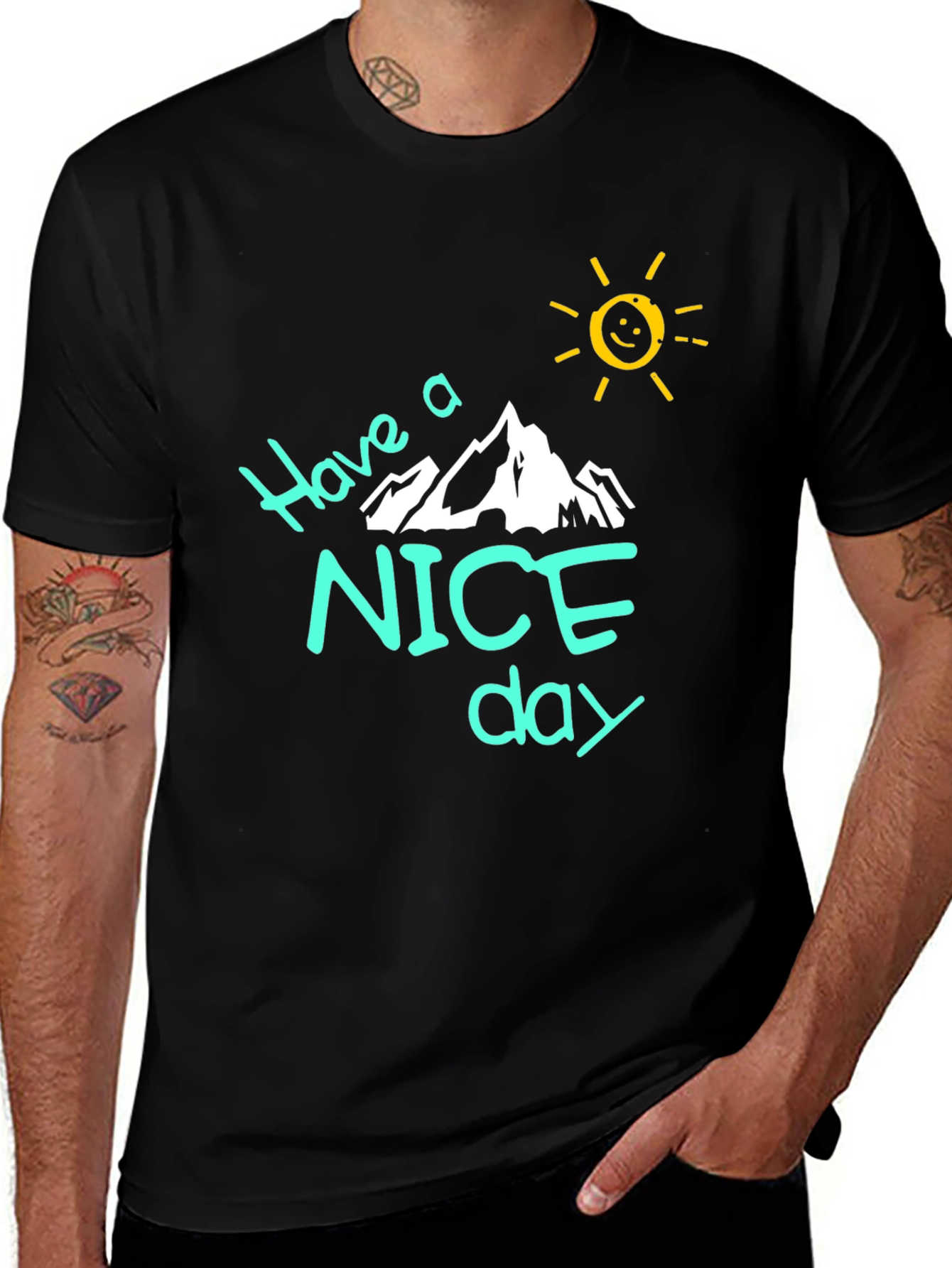 Have A Nice Day Graphic T-Shirt