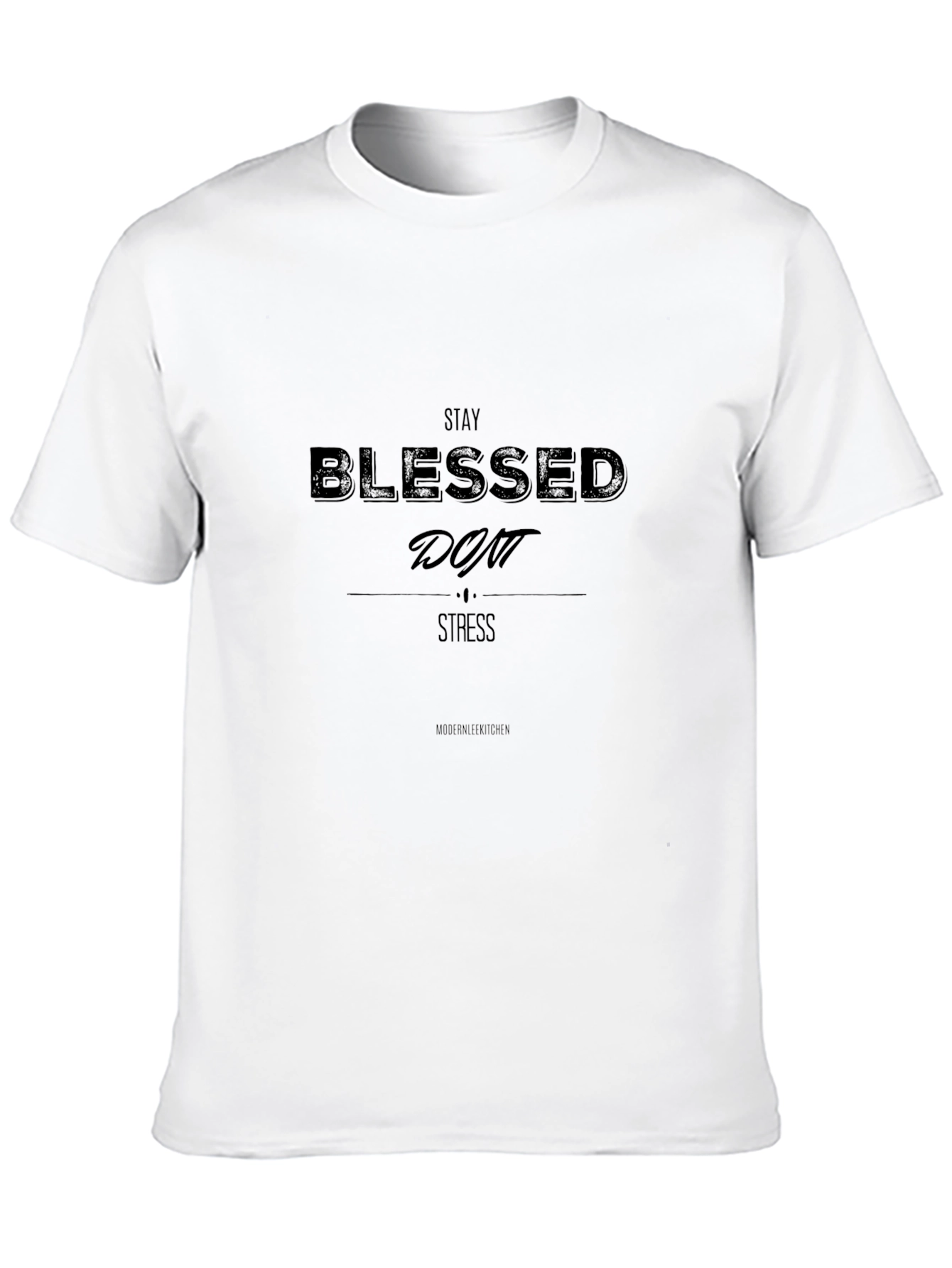 Stay Blessed Graphic T-Shirt - Casual Comfort