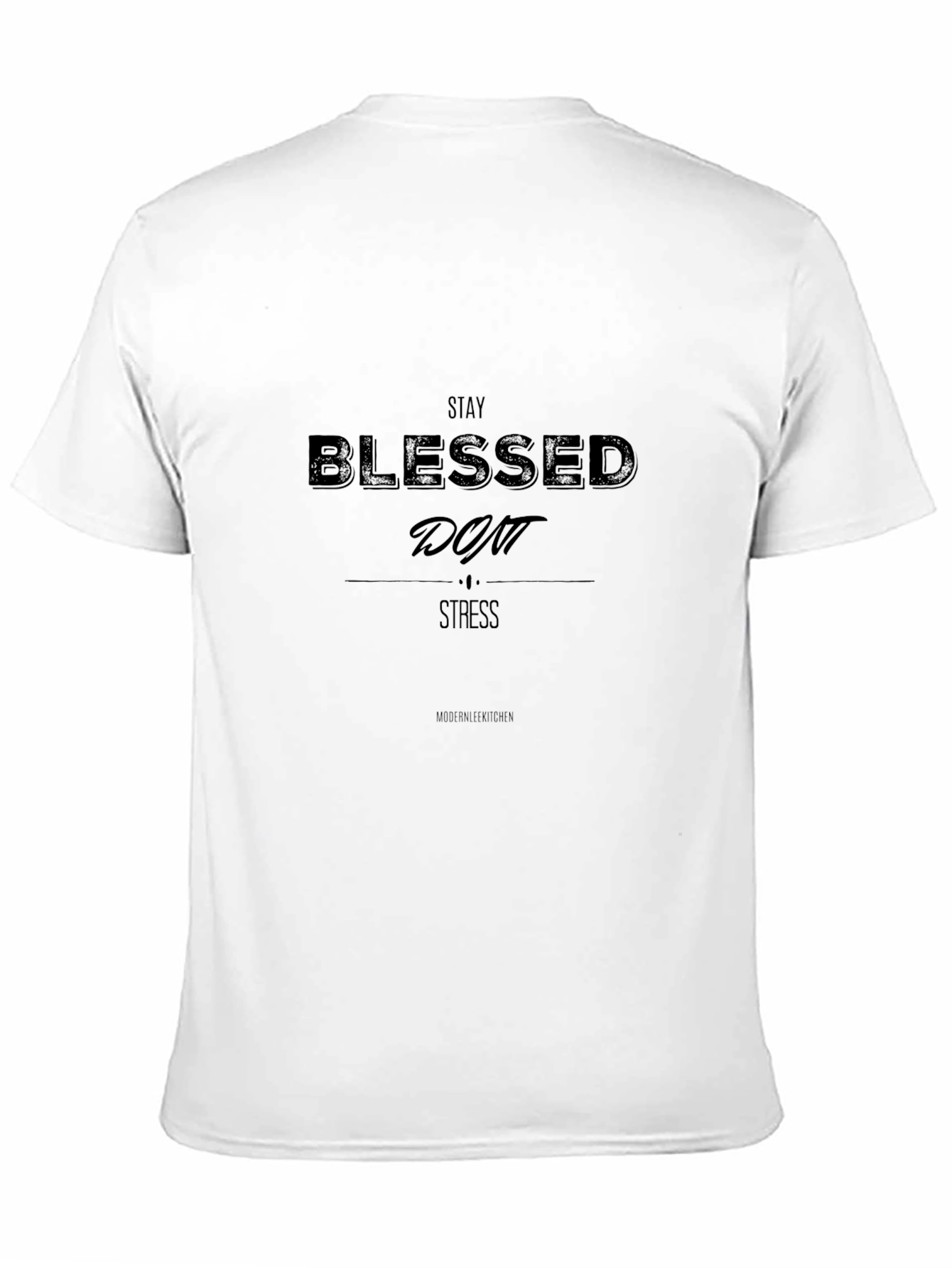 Stay Blessed Graphic T-Shirt - Casual Comfort