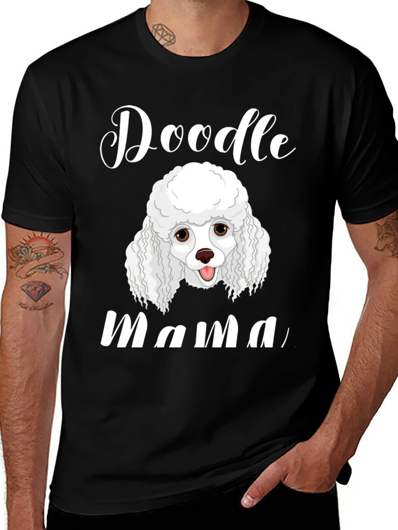 Doodle Mama T-Shirt - Cute Dog Lover Tee