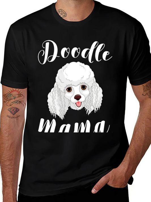 Doodle Mama T-Shirt - Cute Dog Lover Tee
