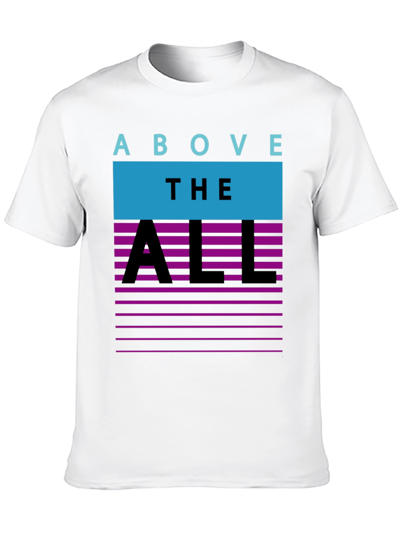 Above The All Retro T-Shirt - Black