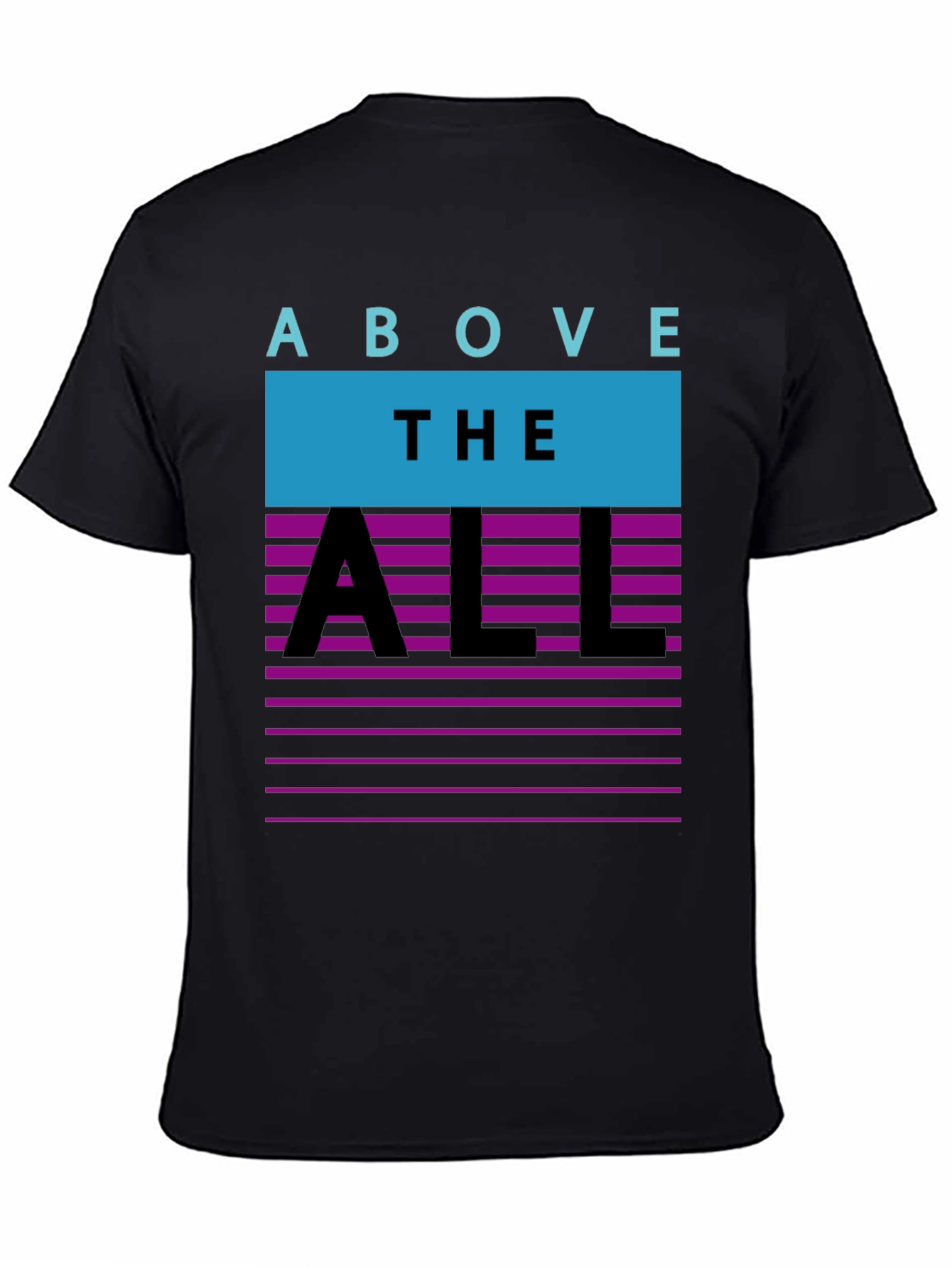 Above The All Retro T-Shirt - Black