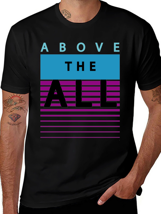 Above The All Retro T-Shirt - Black