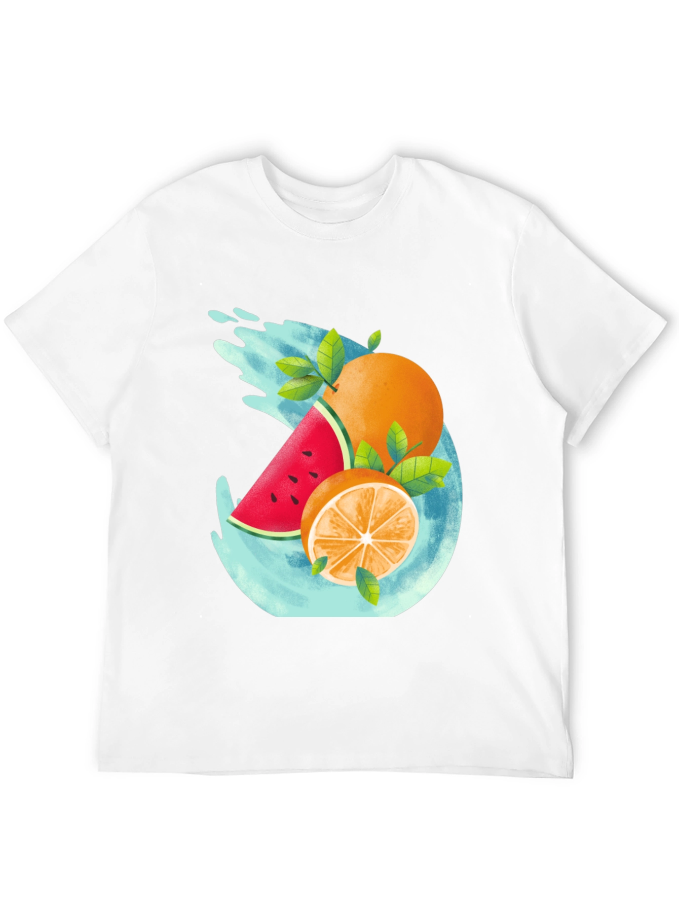 Fresh Fruit Graphic Tee - Summer Vibes