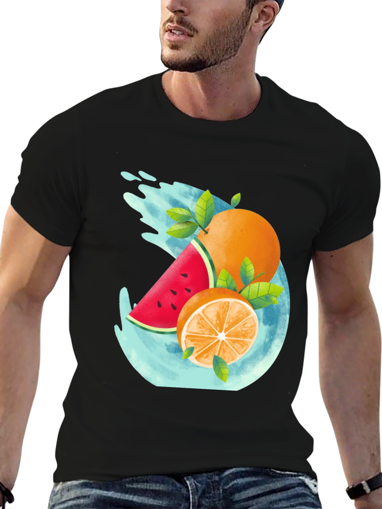 Fresh Fruit Graphic Tee - Summer Vibes