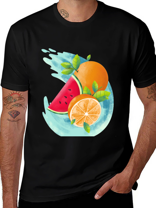 Fresh Fruit Graphic Tee - Summer Vibes