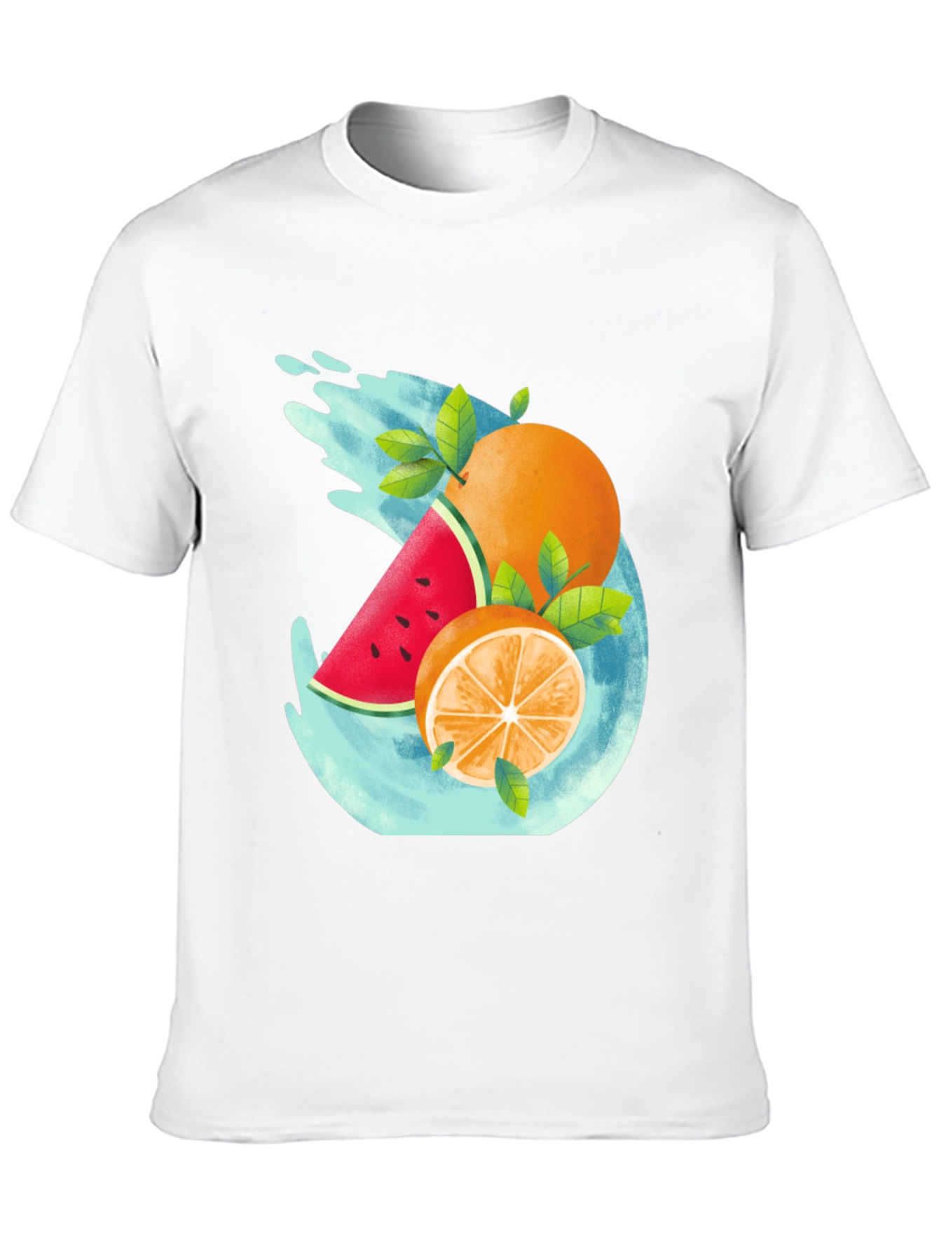 Fresh Fruit Graphic Tee - Summer Vibes