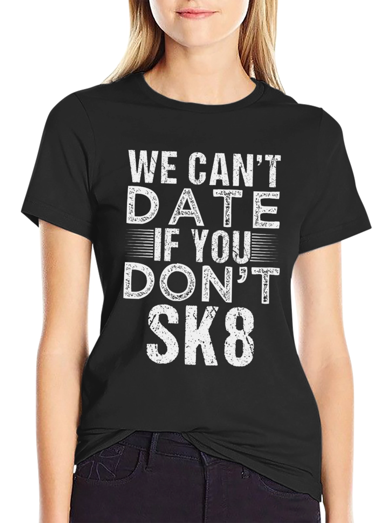 Sk8 T-Shirt - Funny Skateboarding Tee