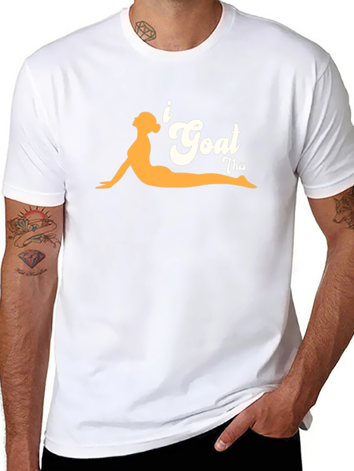 I Goat This Yoga Black T-Shirt