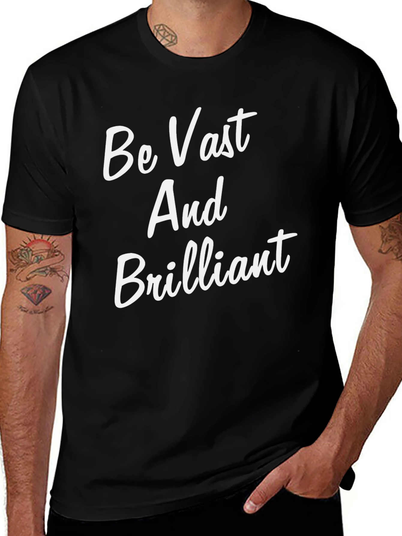 Be Vast and Brilliant Graphic T-Shirt