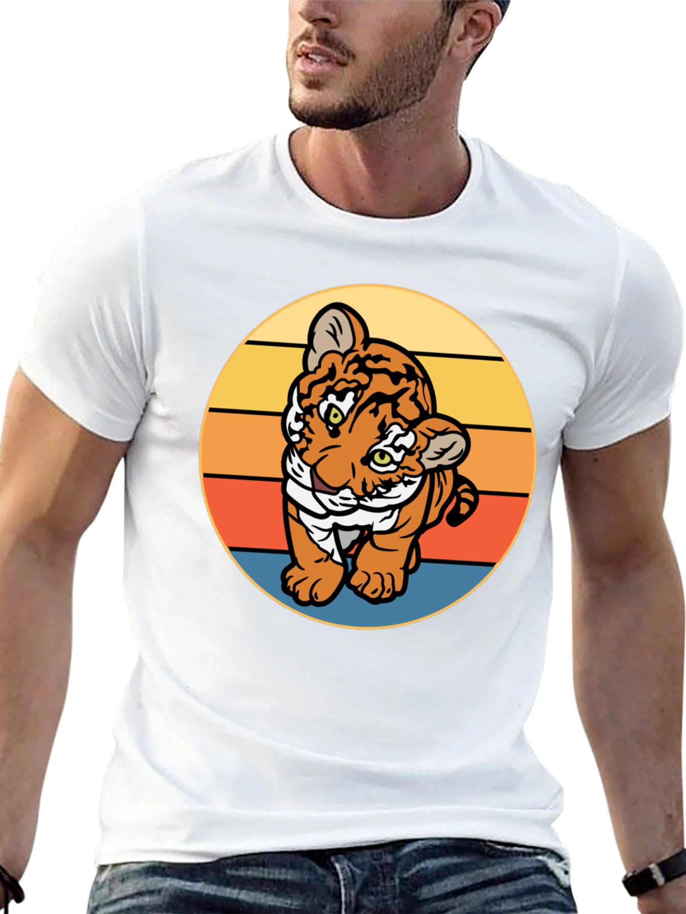 Retro Tiger Cub Tee
