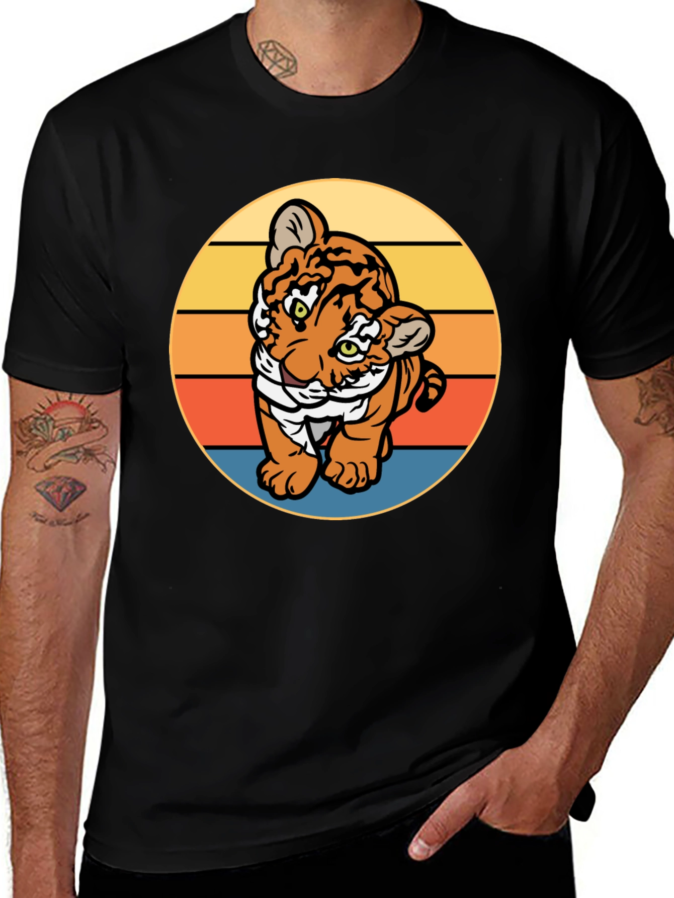 Retro Tiger Cub Tee