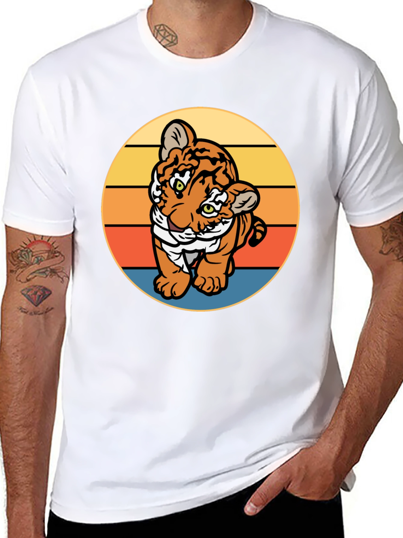 Retro Tiger Cub Tee
