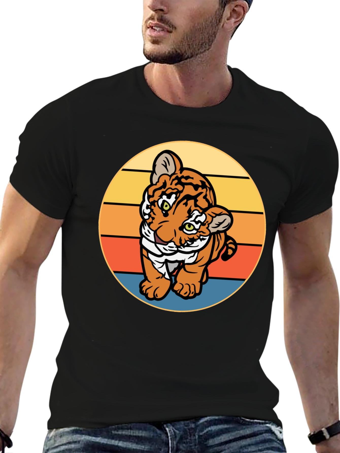 Retro Tiger Cub Tee