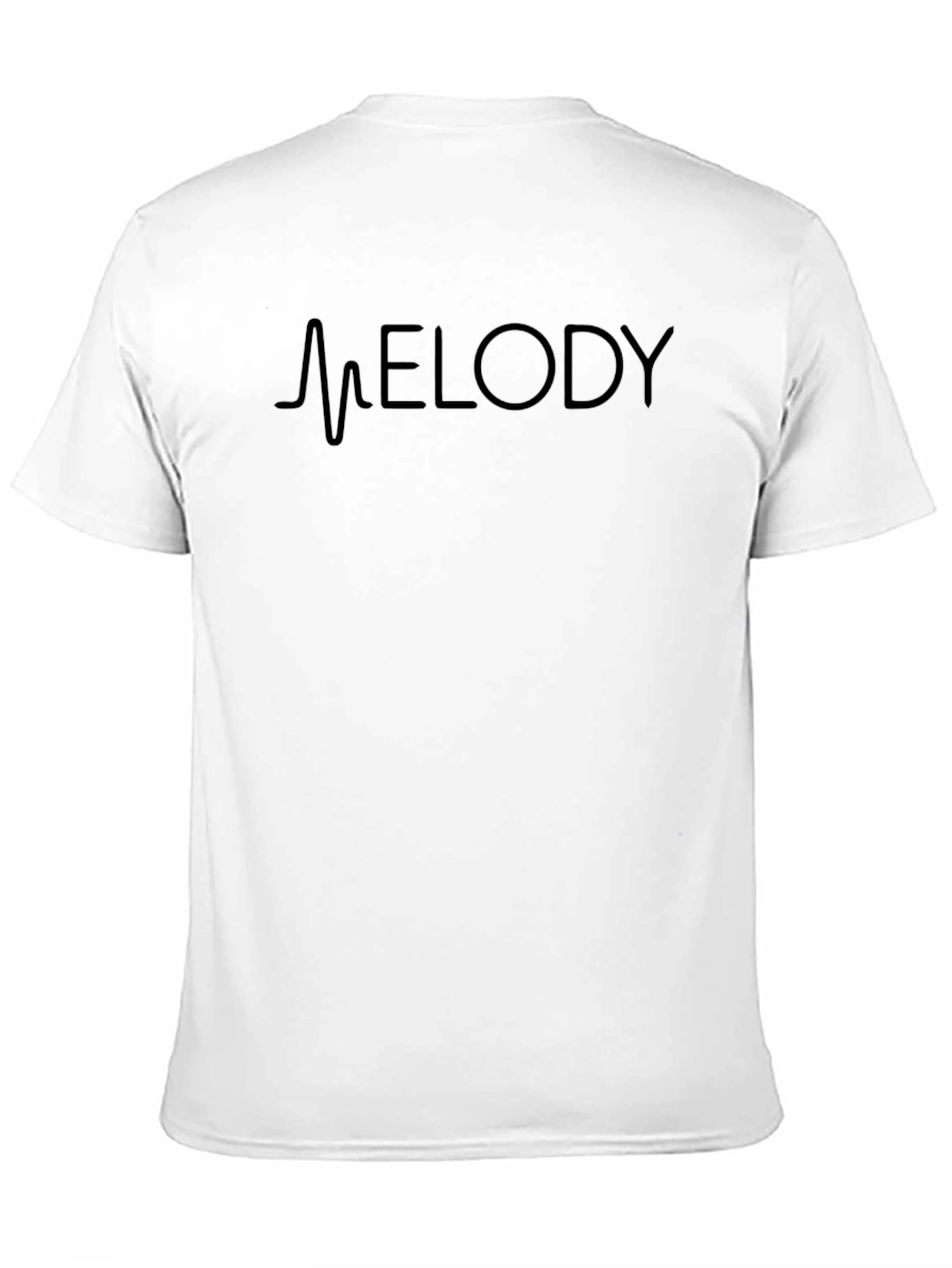 Mens Black Melody Graphic Tee