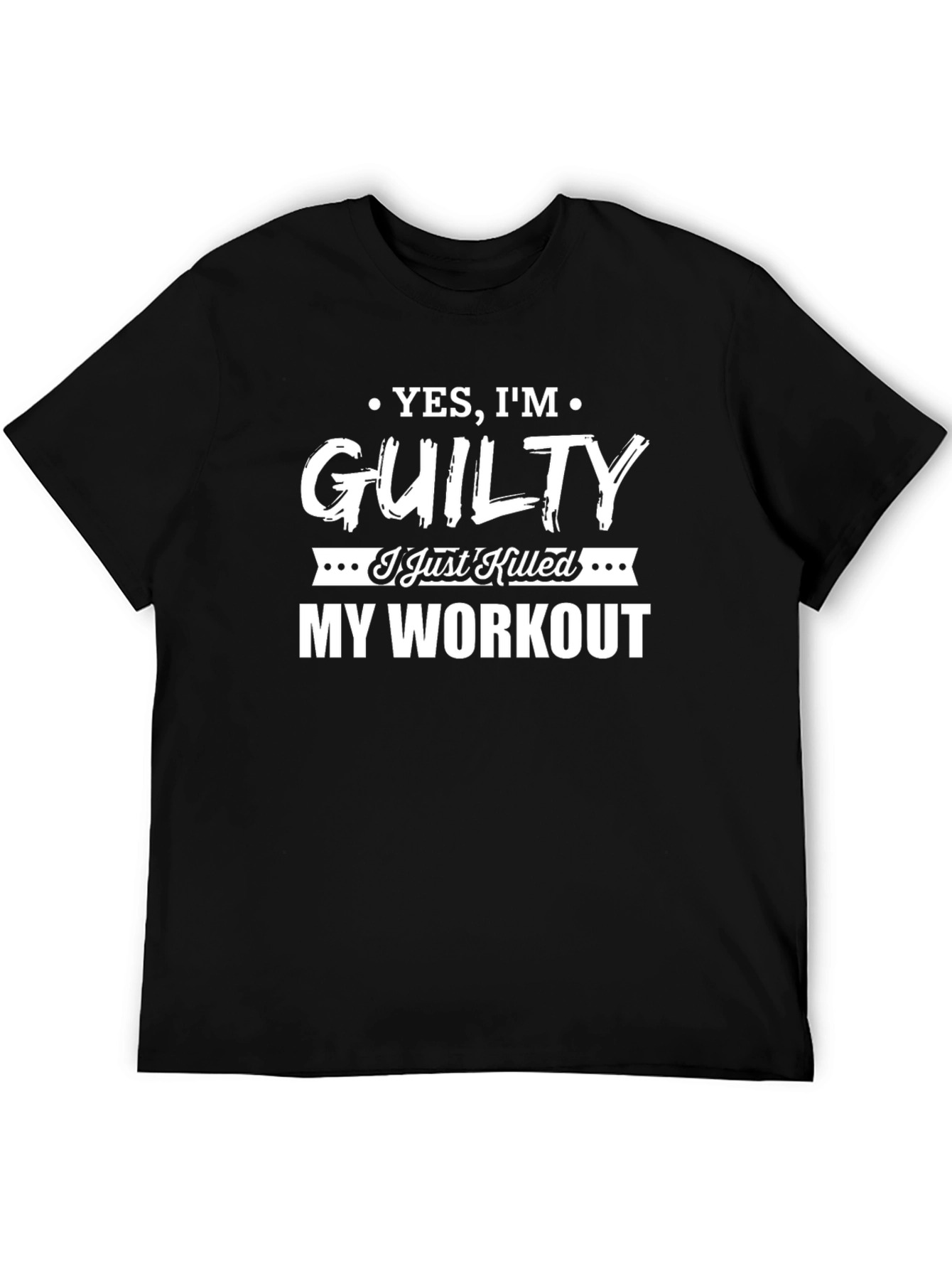 Guilty Workout T-Shirt - Mens Fitness Apparel