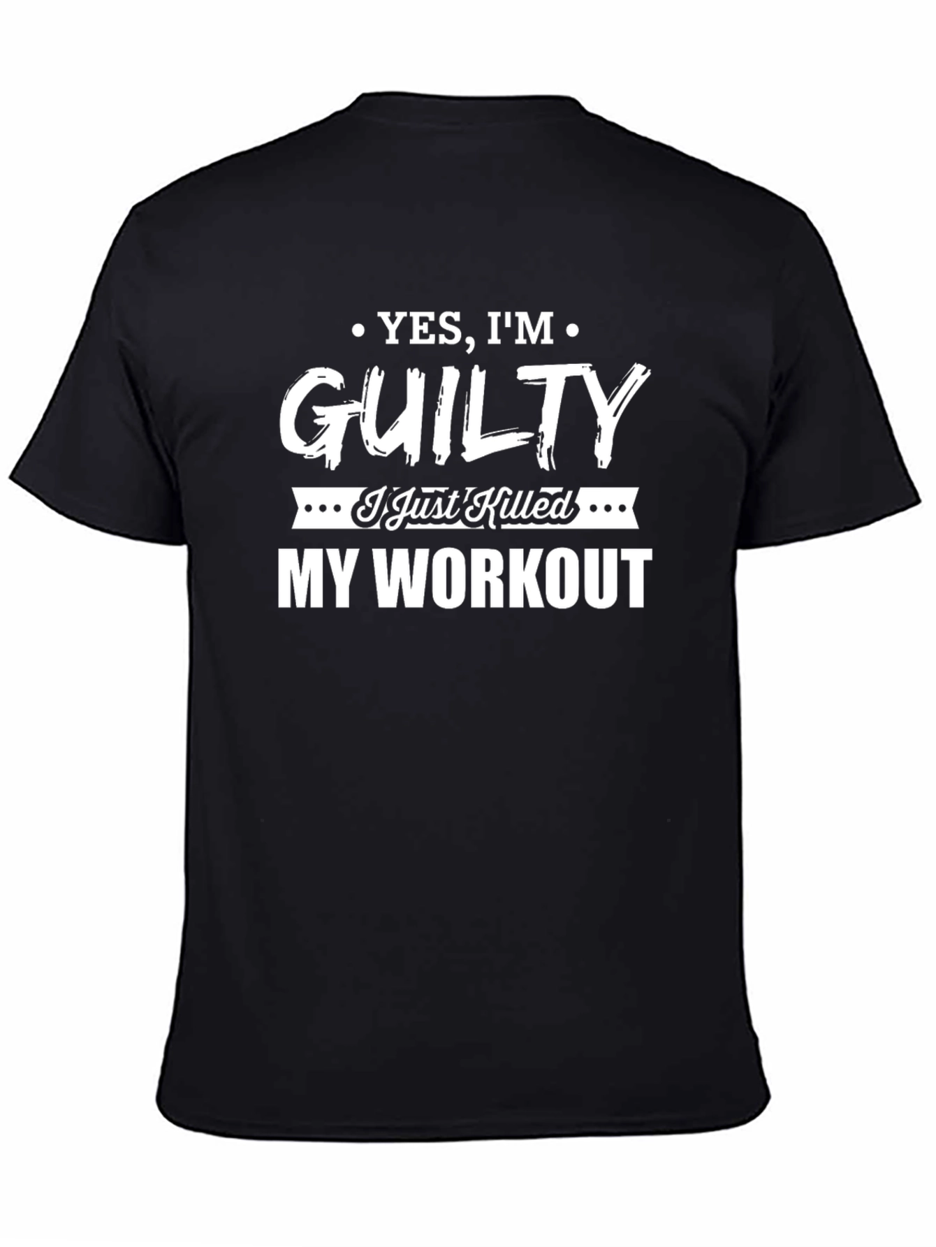 Guilty Workout T-Shirt - Mens Fitness Apparel
