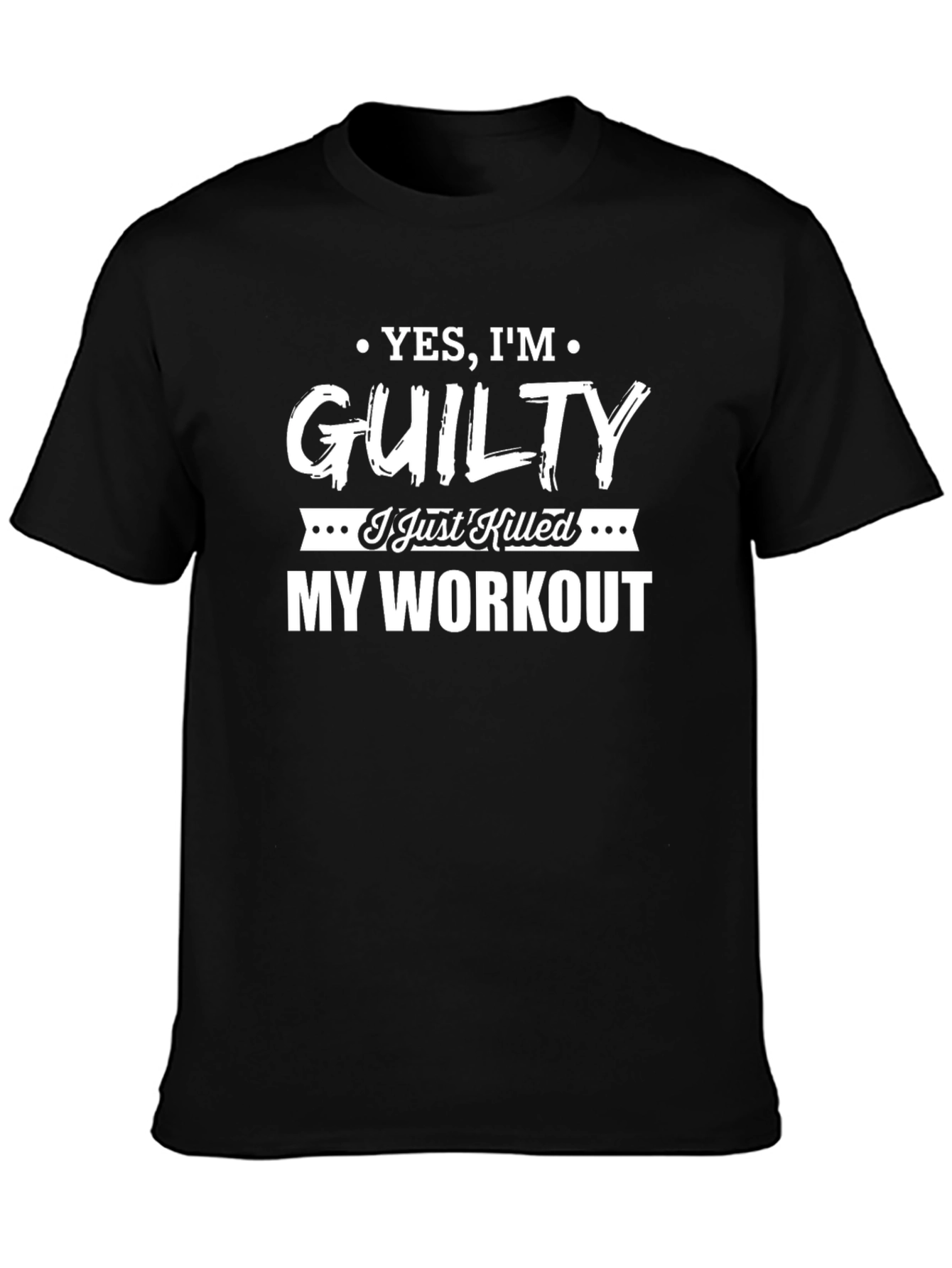 Guilty Workout T-Shirt - Mens Fitness Apparel