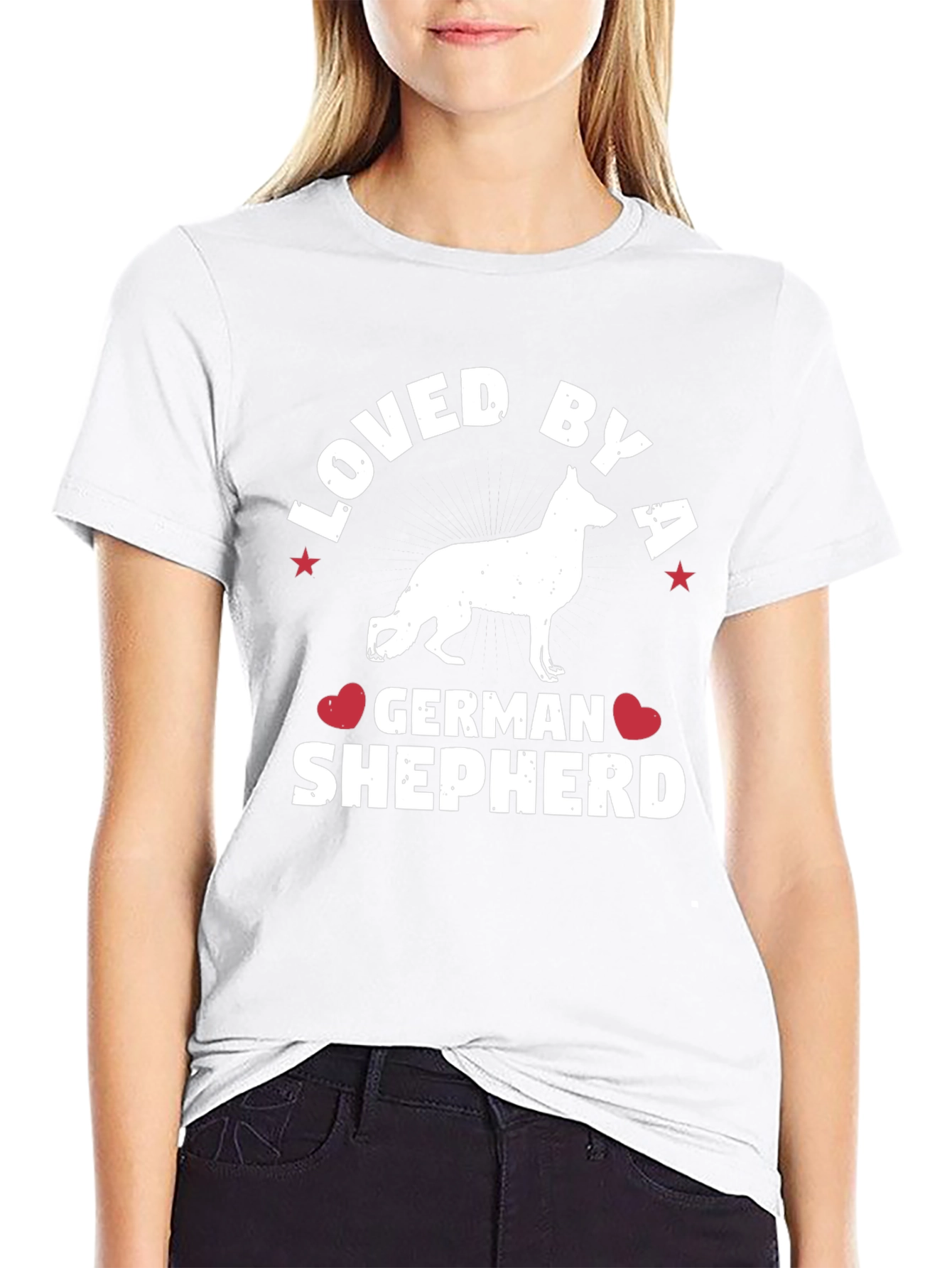 Loved By A German Shepherd T-Shirt