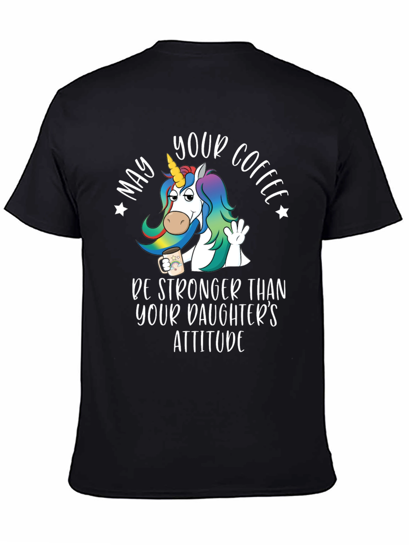 Unicorn Coffee T-Shirt - Daughters Attitude
