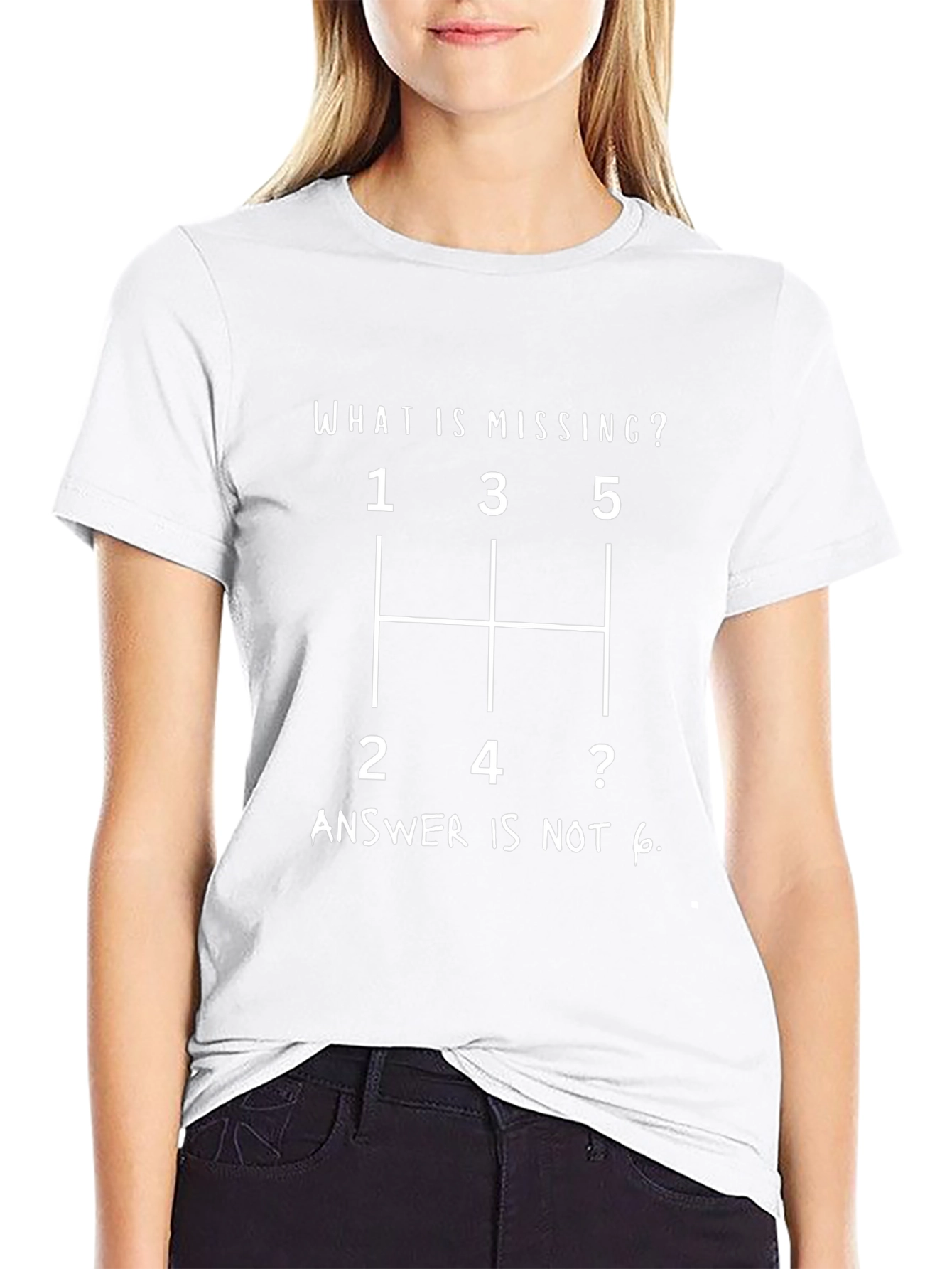 Gear Shift Pattern Riddle T-Shirt