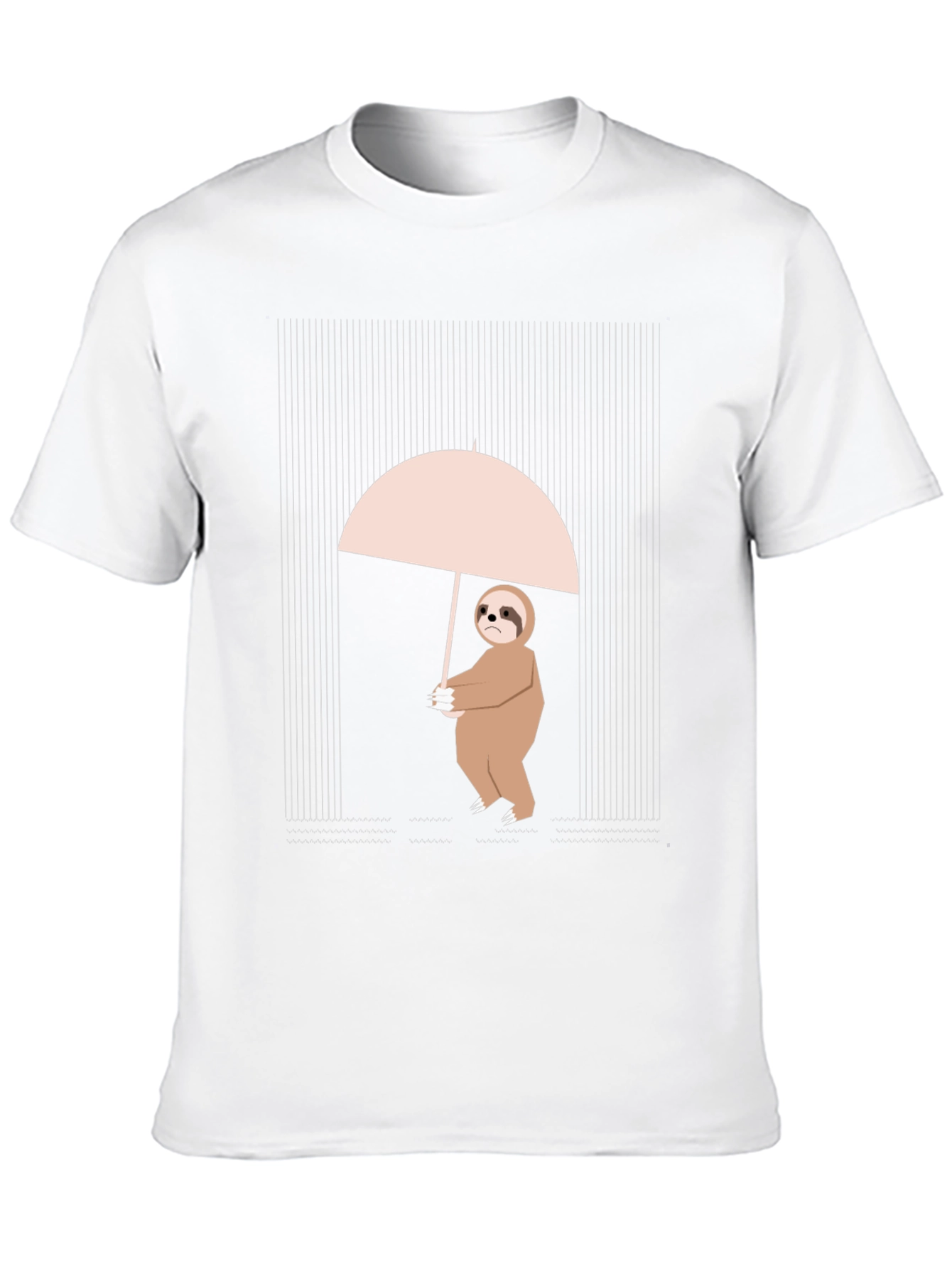 Sloth in Rain Graphic Tee